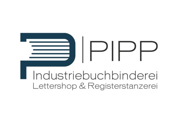 Logo - Pipp Industriebuchbinderei