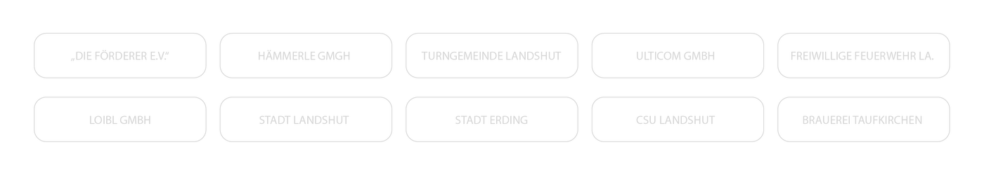Kundenlogo-Designs von madmoses in Landshut zeigen kreative Ansätze für Corporate Design und Webdesign. | © madmoses